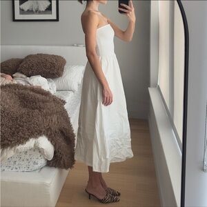 GAP White Maxi Dress